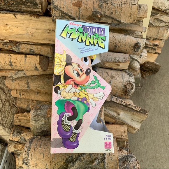 Vintage Disneys Minnie Mouse Totally Minnie Plush NEW in box RARE - Picture 4 of 13